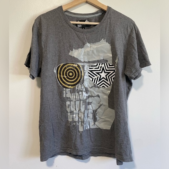 Max Urban Gear Other - MAX Grey “This is what cool looks like”  Face Graphic T- Shirt